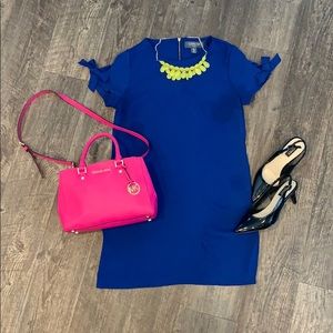 Cute and Classy Royal Blue Dress!